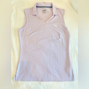 NWOT Puma Sleeveless Golf Shirt Size Small
